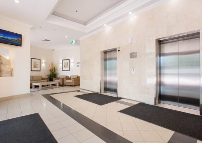 Pacific Views - reception - lifts